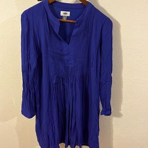 Old navy royal blue tunic